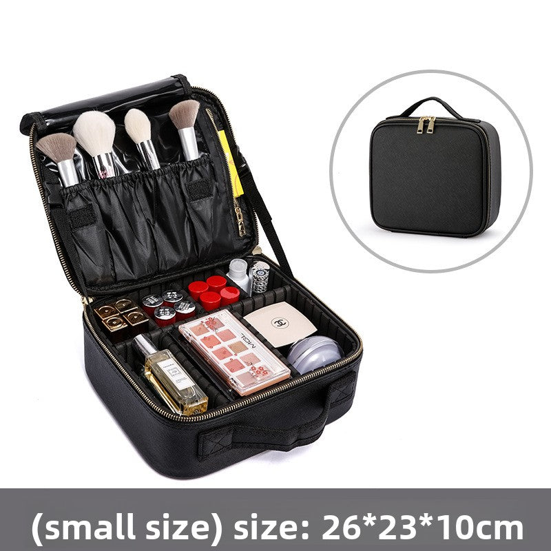 Portable makeup bag