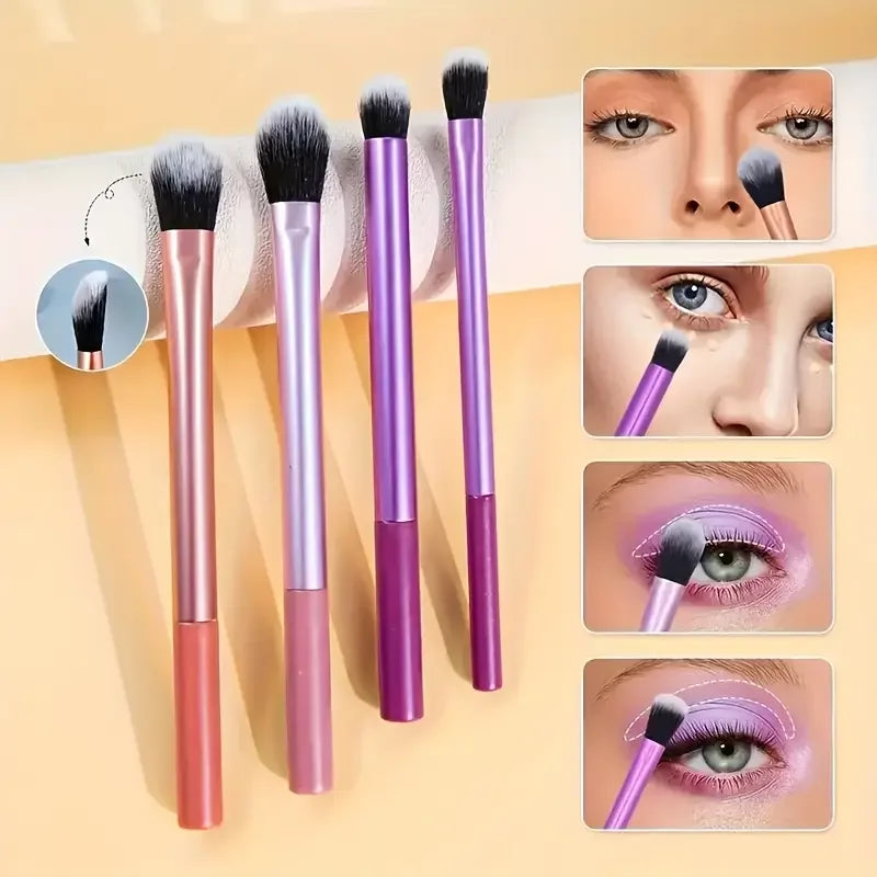 Set de Brochas de Maquillaje Profesional (8 piezas)