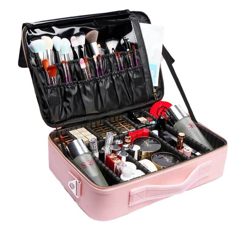 Portable makeup bag