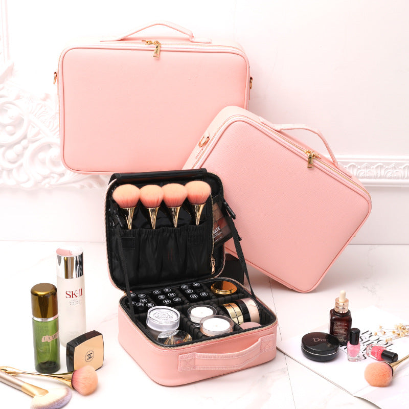 Portable makeup bag
